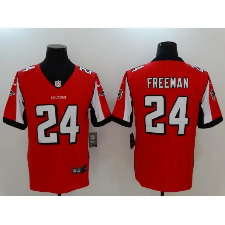 Men's  Atlanta Falcons #24 Devonta Freeman Red Vapor Untouchable Player Limited Jersey