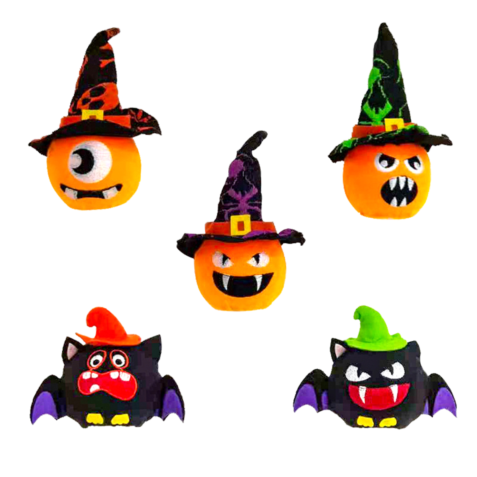 

Halloween Pumpkin Bat Lantern Ball Outdoor Indoor 3D Flannel String Lights, 501 Original