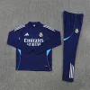 Real Madrid 25-26 1/4 Zip Tracksuit Royal Blue Chandal
