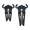 2 Sizes Archery Compound Bow Stand Lightweight Portable Rubber ABS Foldable Hunting Bow Holder Rack for Bowhunting Accessories