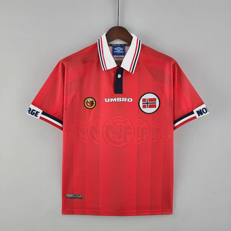 Retro 1998-99 Norway Soccer Jersey Home
