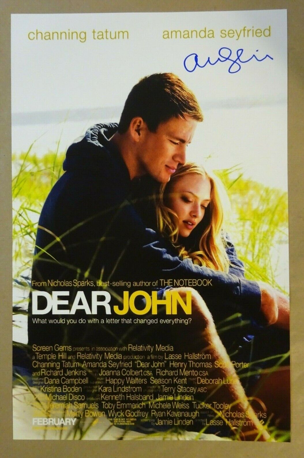 Signed AMANDA SEYFRIED Autographed DEAR JOHN Photo Poster paintinggraph / Poster 11x17