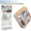 Acrylic Napkin Holder Diamond Painting Kit for Home Table Decor (White Elf Girl)