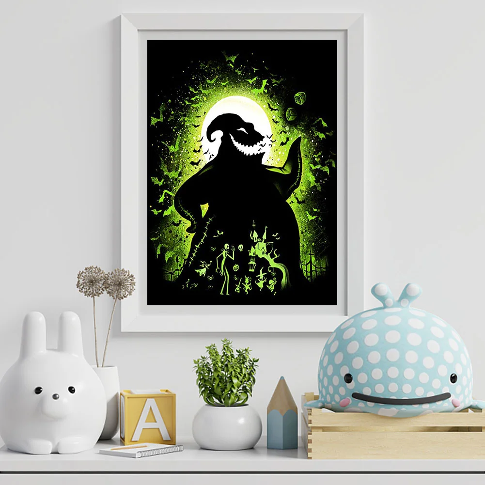 Diamond Painting - Full Round Drill - Ujibuji Silhouette(30*40cm)