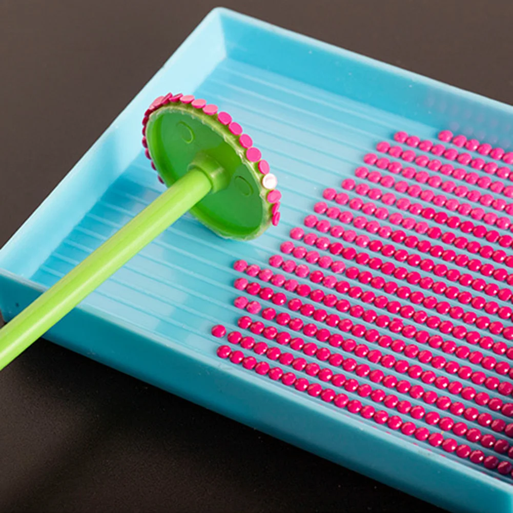 Point Drilling Pen with Wheel Rhinestone Painting Accessories Sticky Roller