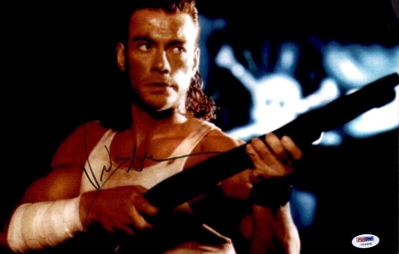 Jean Claude Van Damme authentic signed 10x15 Photo Poster painting W/ PSA Certificate 2616P3