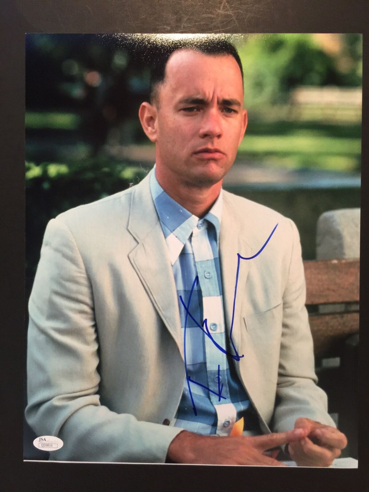 Tom Hanks JSA Forrest Gump JSA Autograph Signed Photo Poster painting 11 x 14