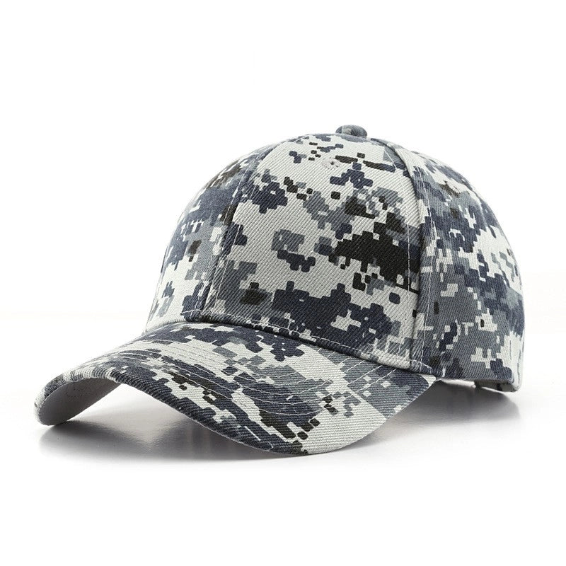 Unisex Minimalist Leaves Camouflage Curved Eaves Baseball Cap