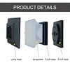 Solar Power LED Pillar Lamp Outdoor Garden Fence Lamp Yard Post Cap Lights