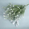 6 Stems Snow Spraying Babysbreath Artificial Greenery Winter Christmas