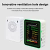 6 In 1 Air Quality Monitor Accurate PM2.5 PM10 HCHO TVOC CO2 CO Detector