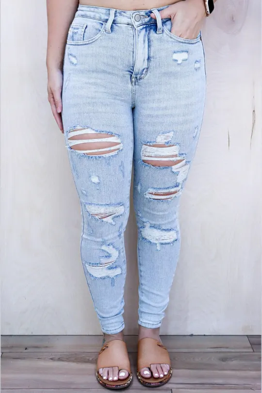 Skinny Tummy Control Jeans (Buy 2 Free Shipping)