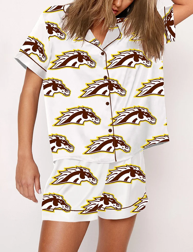 Women's Western Michigan Broncos Men's Ice Hockey Pajama Set