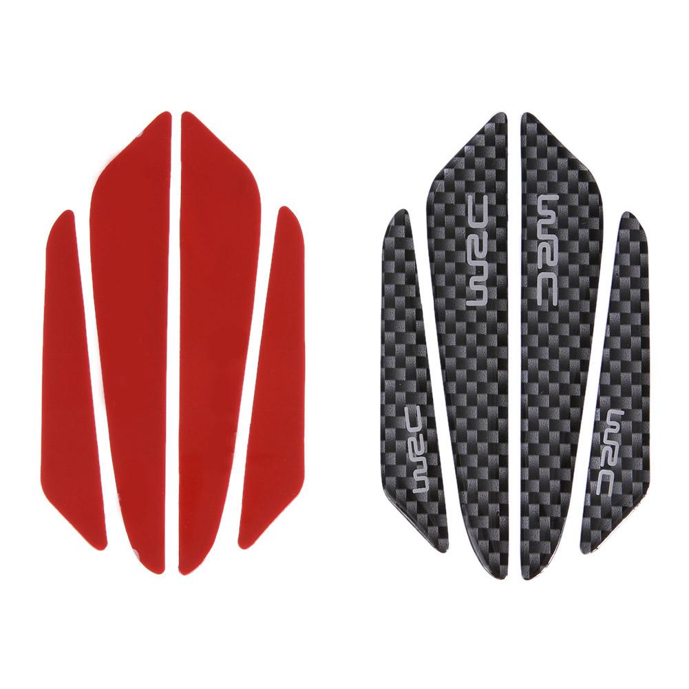 

4pcs Carbon Fiber Car Side Door Edge Anti-scratch Strips Protector Guard, 501 Original
