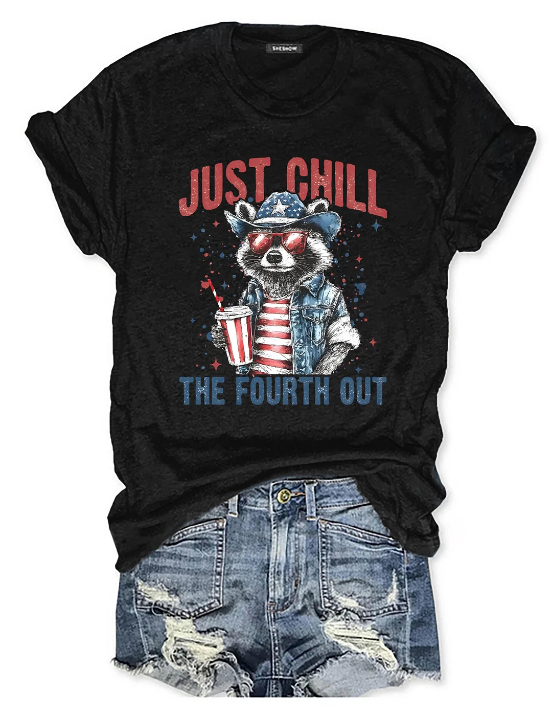 Just Chill The Fourth Out T-shirt