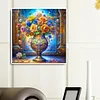 Diamond Painting -5D Full Round Drill Flowers and Vases(40x40cm)