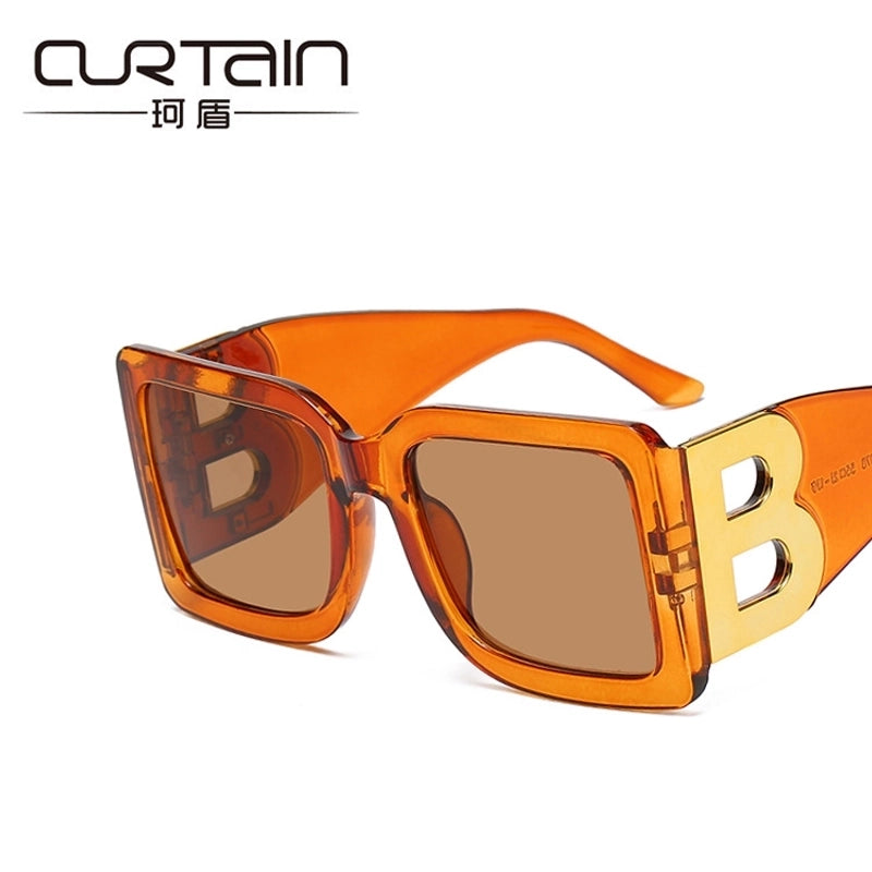 Retro Fashion Letter Women’s Sunglasses