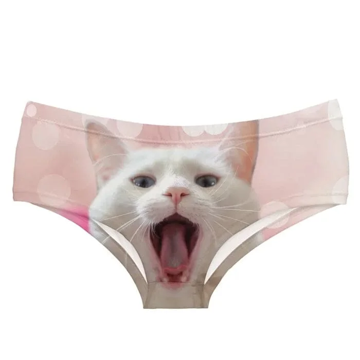 Kawaii Pink Kitty Panty