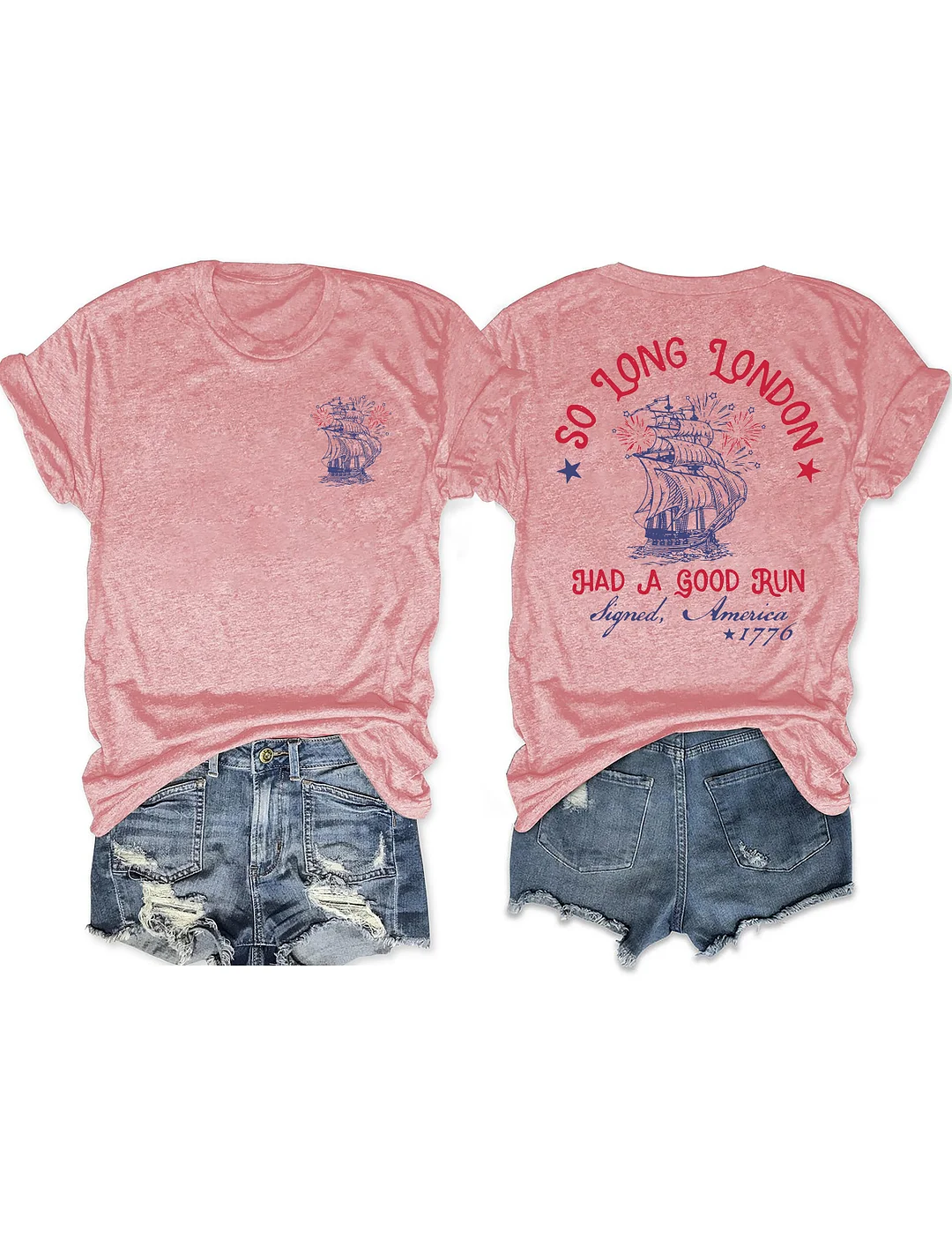 So Long London Had A Good Run Funny 4th Of July T-shirt