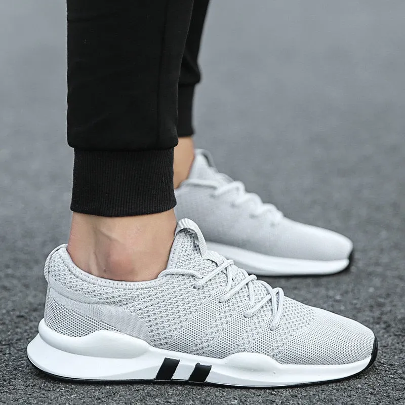 Summer Fashion Men Casual Shoes Light Breathable Mesh Shoes Men Sneakers Lace Up Male Shoes New Shoes for Men Zapatos De Hombre