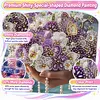 Seaside Pansy Beaded Bouquet Special Shaped 5D DIY Partial Drill Diamond Painting Kits for Adults Beginners Home Decor Diamonds Dots Gem Art Kits 11.81 X11.81inch
