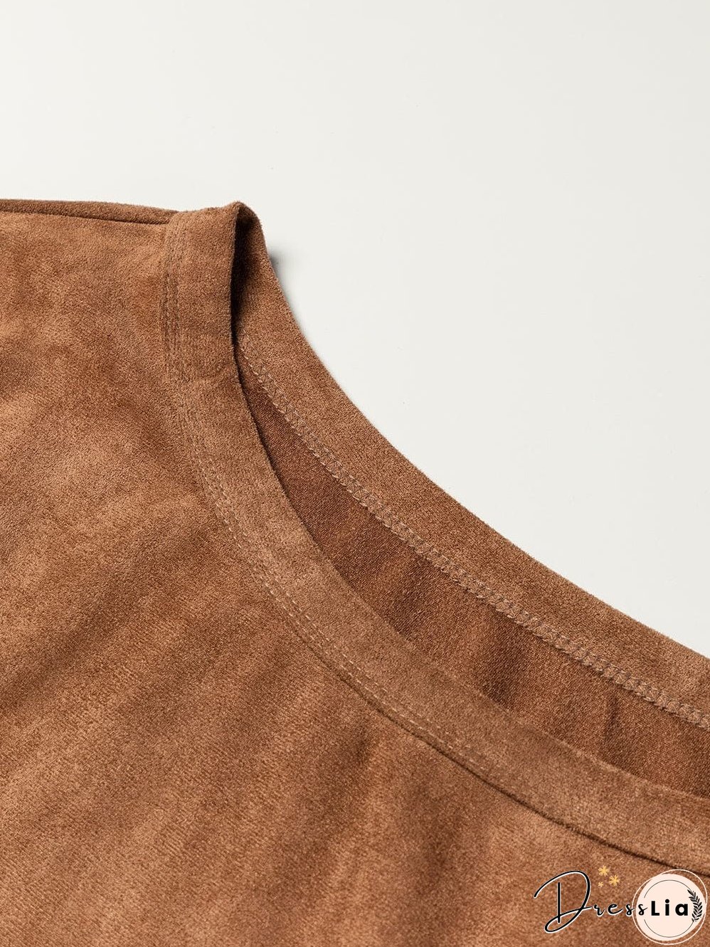 Cozy Brown Aztec Print Patched Pocket Long Sleeve Shirt