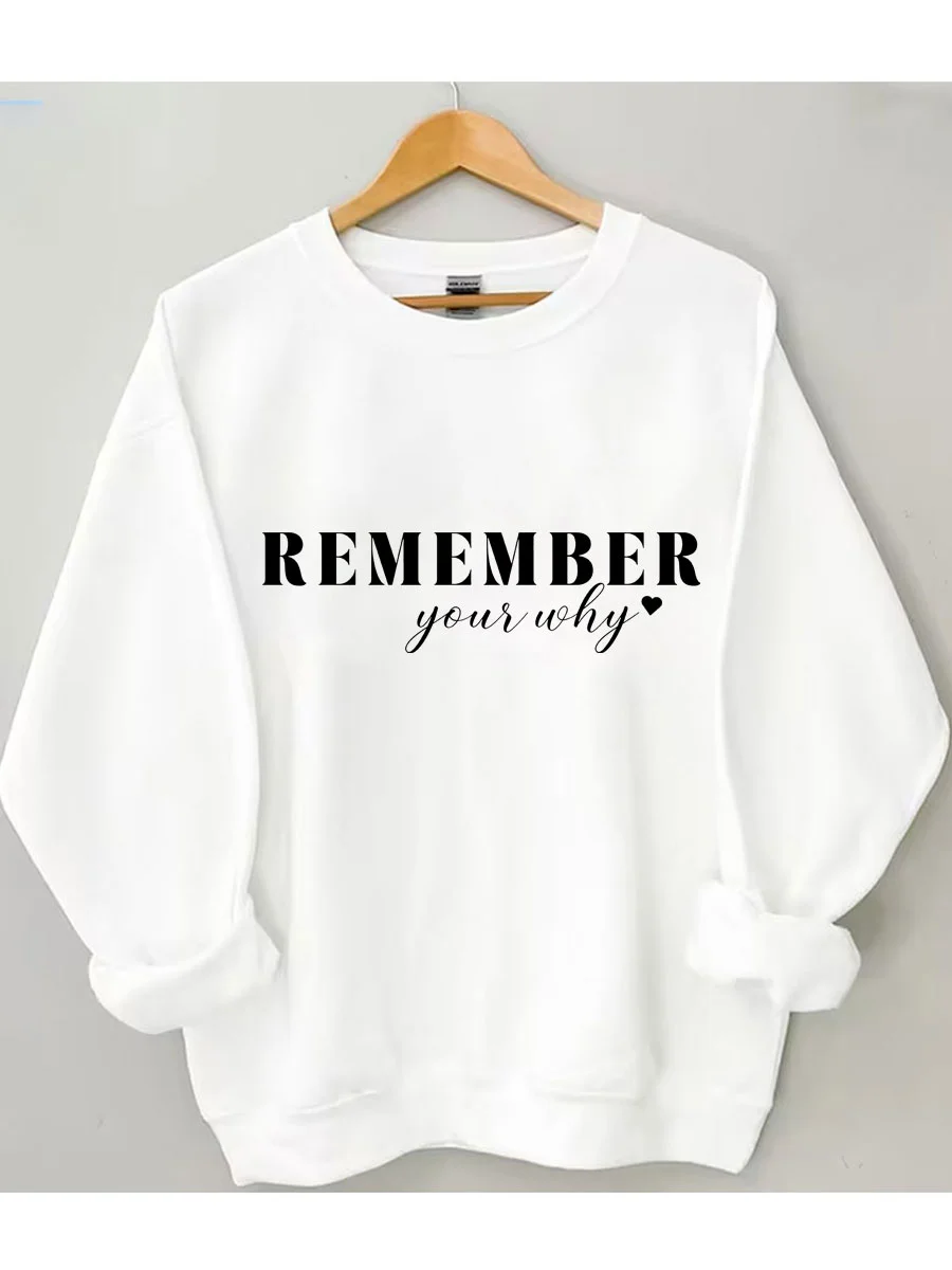 Remember Your Why Sweatshirt