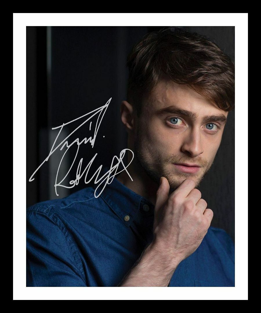 Daniel Radcliffe Autograph Signed & Framed Photo Poster painting