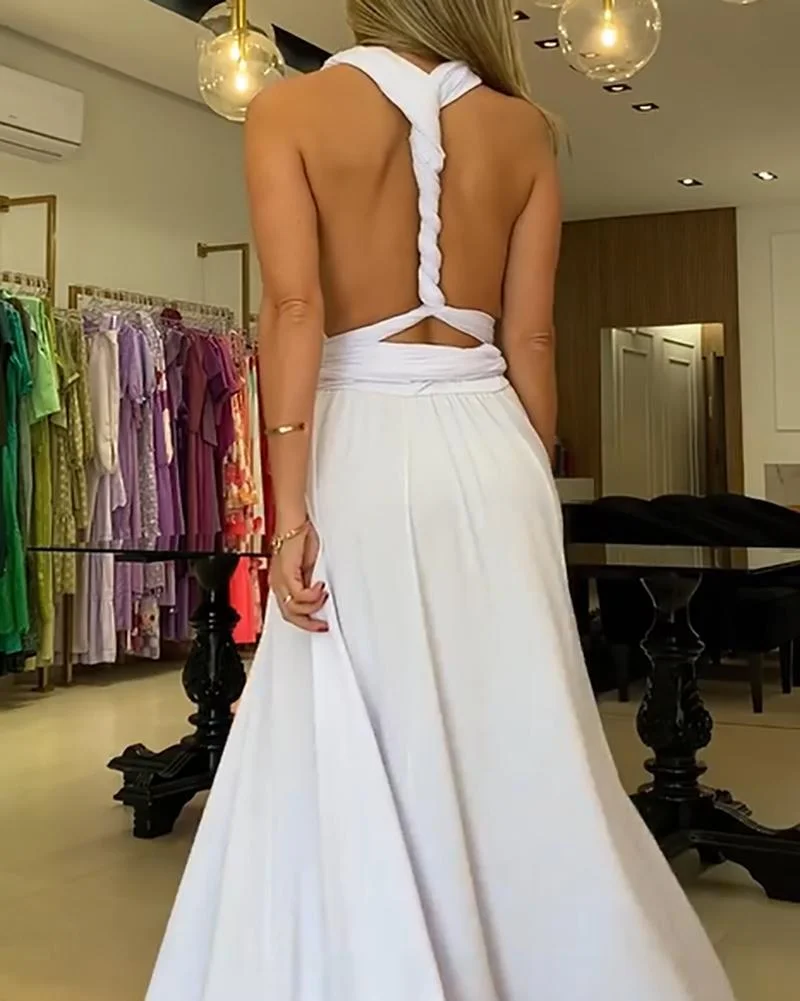 Stylish multi-wear maxi dress