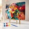 Colorful Flowers - Paint by Numbers Acrylic Painting 40x50cm(HOT)