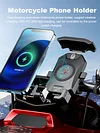 15W Wireless Charger Cell Phone Holder Fast Charging for Electric Bike Motorbike