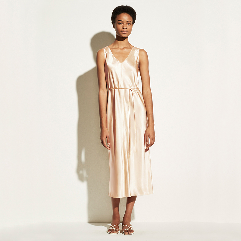 22 Momme Long Silk Nightgown For Women REAL SILK LIFE