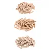300pcs 6mm 10mm 10mm Wooden Dowel Cabinet Drawer Round Fluted Dowel Pins