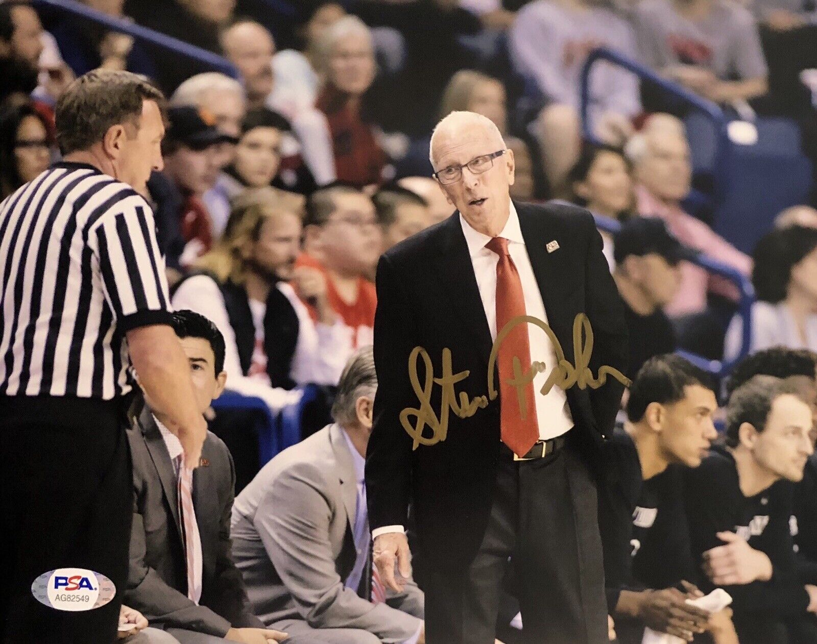 Steve Fisher Signed Autographed San Diego State Aztecs 8x10 Photo Poster painting Psa/Dna