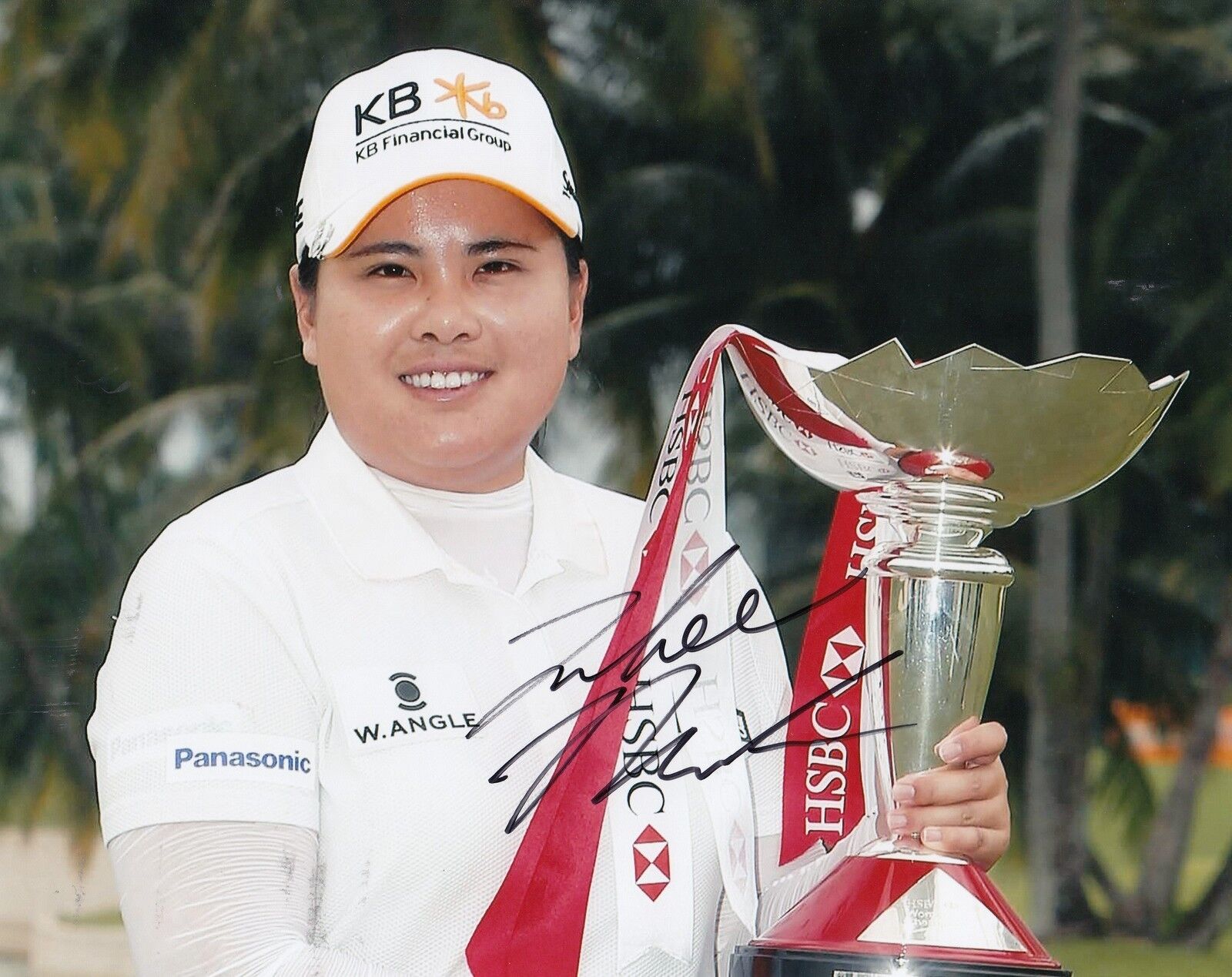 INBEE PARK signed *LPGA* WOMENS GOLF 8X10 W/COA SOUTH KOREA BRITISH OPEN #2