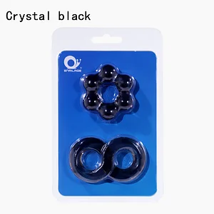 Transparent Crystal Cock Ring Men Delayed Ejaculation Ring