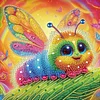 Funny Bug - Crystal Rhinestone Diamond Painting