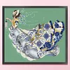 Nightingale Fairy-14CT Stamped Cross Stitch 50*43cm/19.69*16.93in tapestrymarket