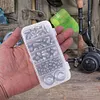 81PCS Egg Fishing Tackle Set Line Sinkers Hook Connector for Bass Fishing Tackle