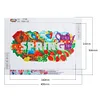 >SALE<Partial Drill 5D Special Shaped Diamond Painting Four Seasons Kit (GT182)