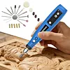 Cordless Rotary Tool Kit with 5-Speed Settings & 23 Accessories 700mAh Powerful Engraving Pen 15000RPM Max for Sanding Polishing Drilling Carving DIY Crafts