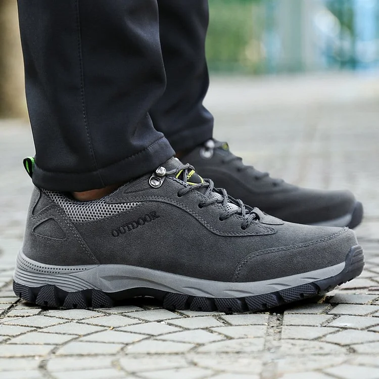 Men's Good Arch Support Outdoor Breathable Walking Shoes  Stunahome.com