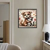 Diamond Painting-DIY Full Round Drill Dog Cat