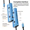 AI USB C Hub 12 in 1 Multiport Adapter with USB 3.0 & PD 3.0 Ports for Laptop/PC