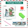 Diamond Painting-DIY Crystal Rhinestone Xmas Pterosaur