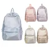 Nylon Backpack Large Capacity Student Daypack School Bag for High School Student