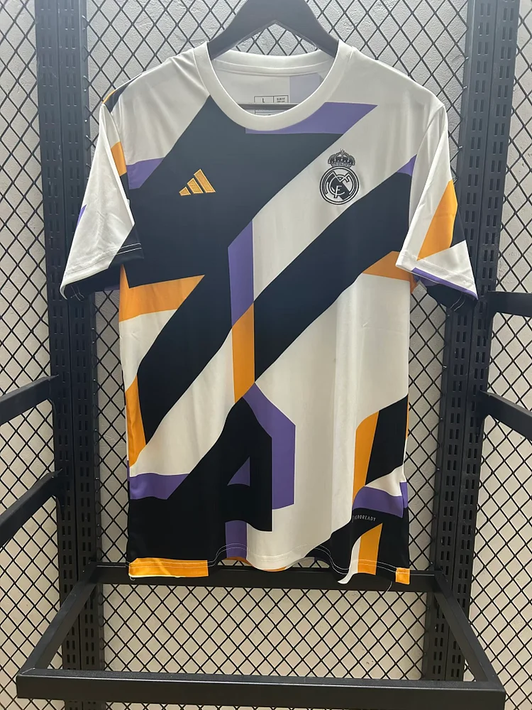 2023/24 Real Madrid pre-match training jersey