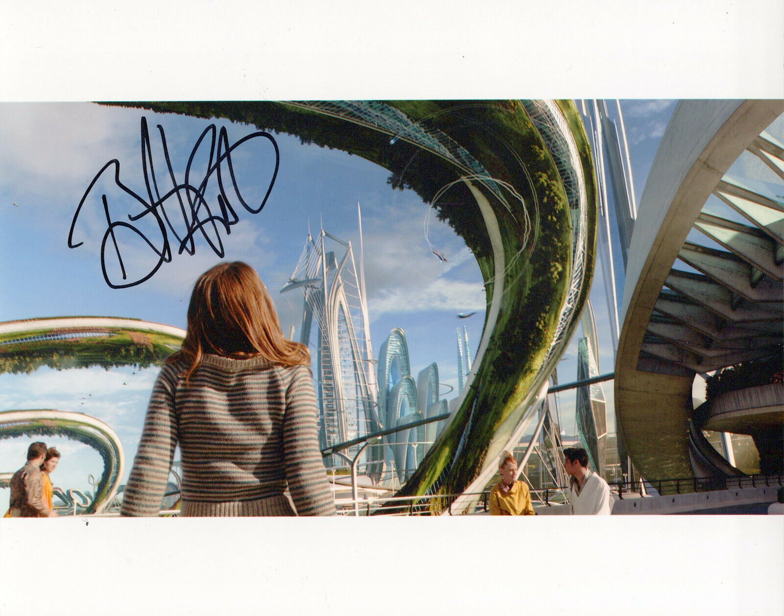 Britt Robertson Tomorrowland autographed Photo Poster painting signed 8x10 #3 Disney Casey