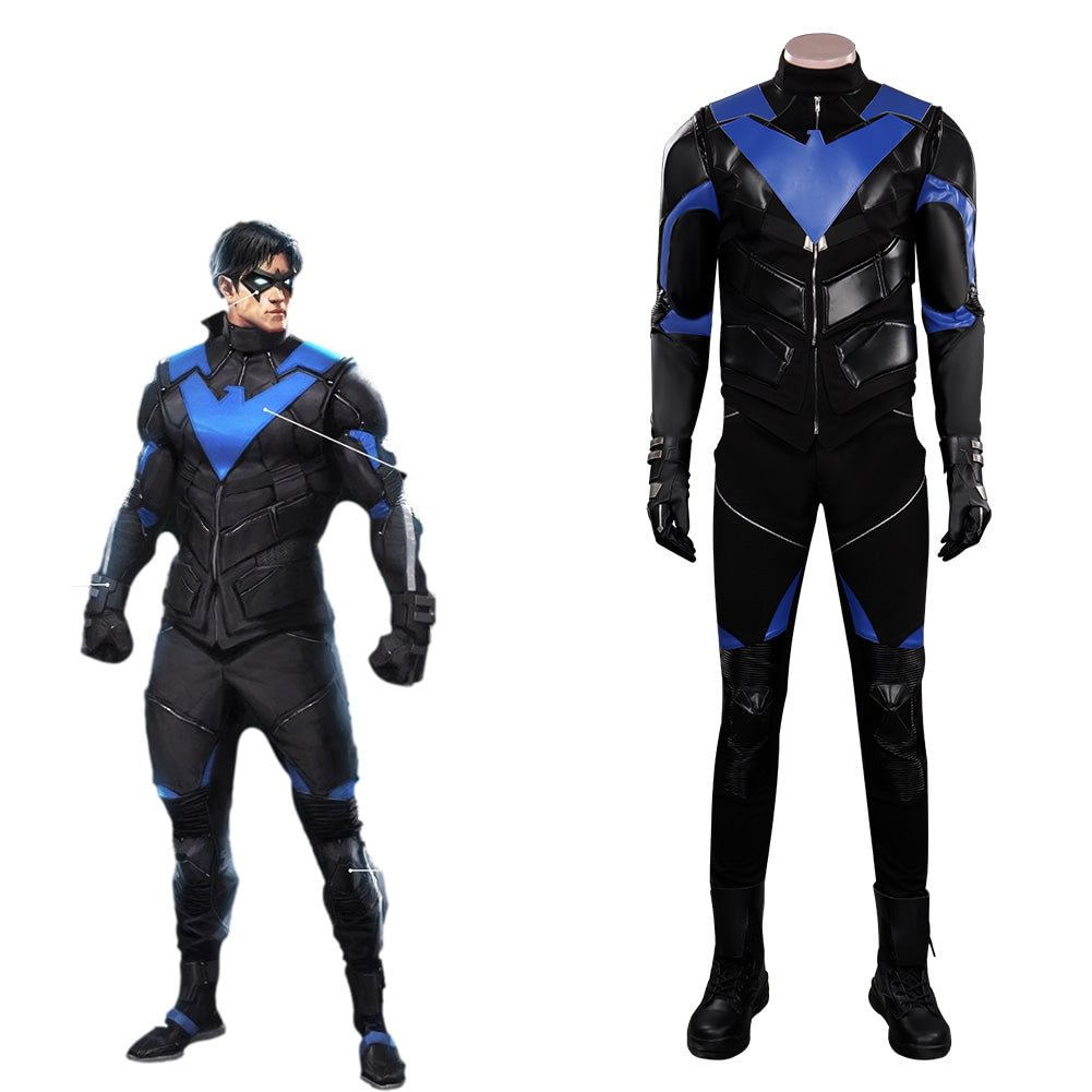 Gotham Knights Nightwing Cosplay Kostüme Outfits Halloween Karneval Set