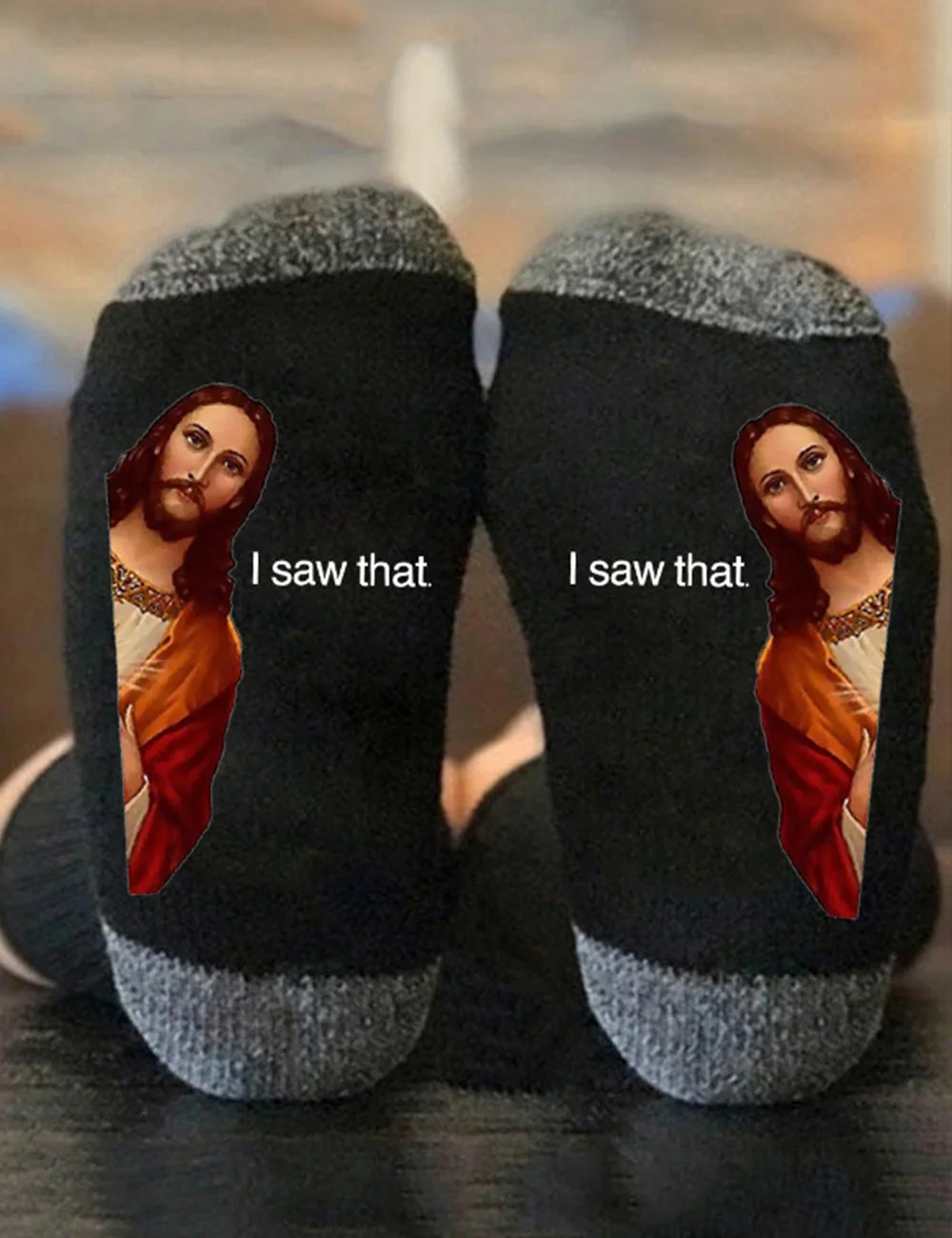 Lizzic I Saw That Socks